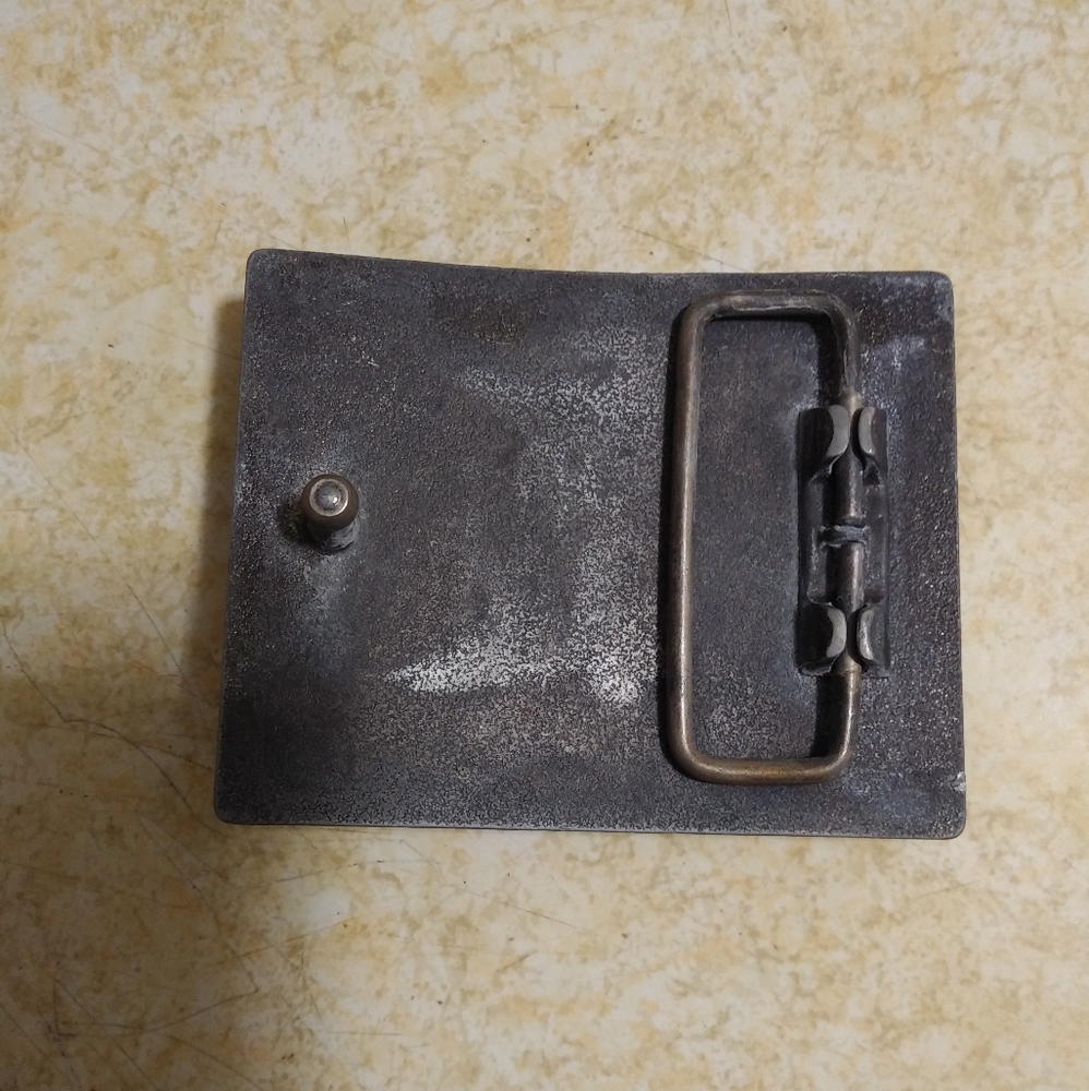 Schlitz Bull Belt Buckle View 2